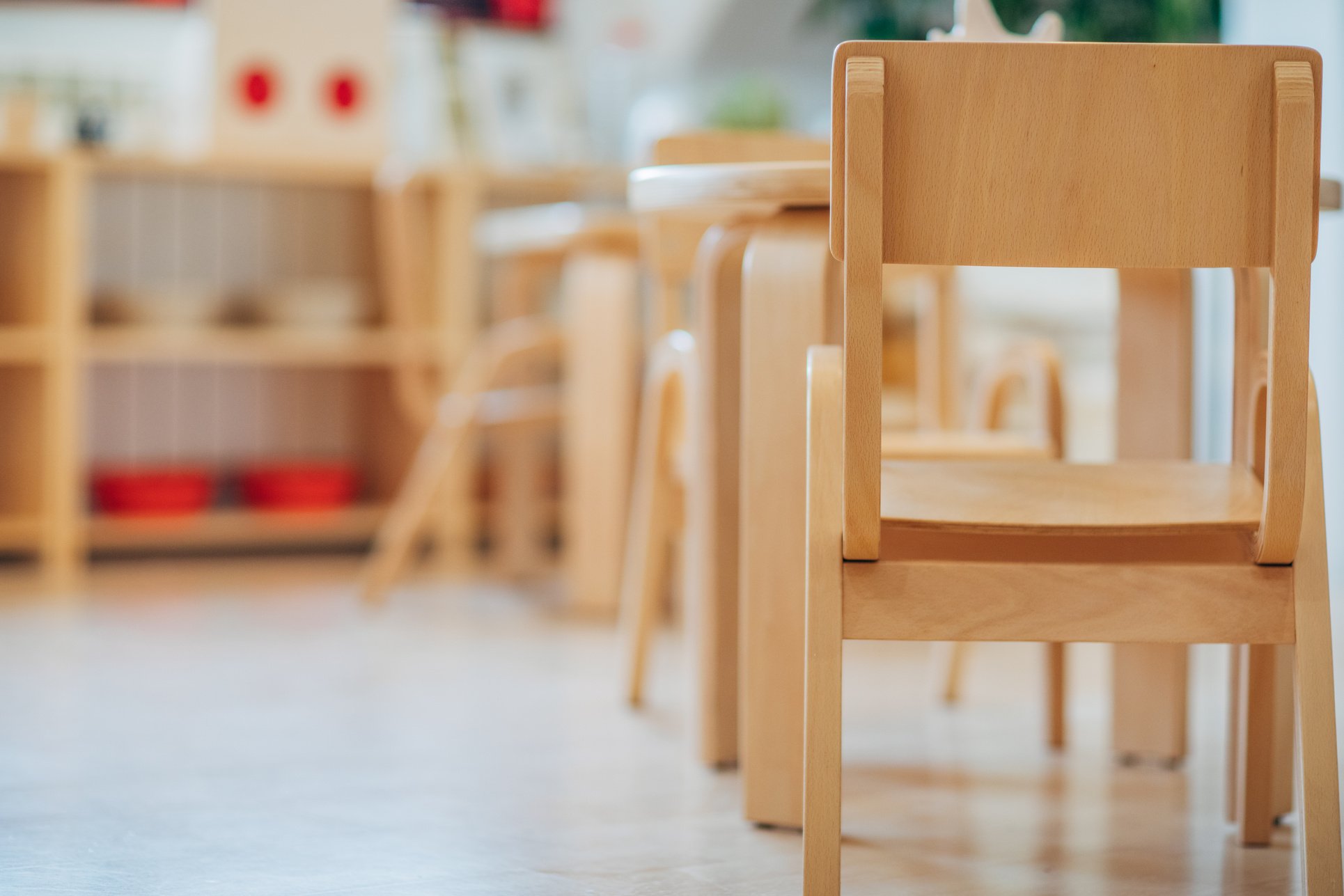 Classroom of kindergarten